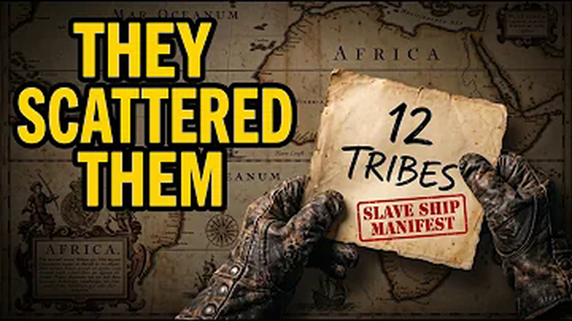 They Scattered Them: The Slave Ship Manifest Proving The 12 Tribes of Israel