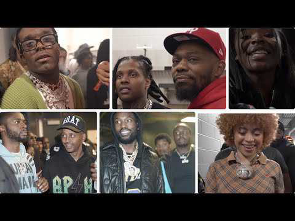 Lil Uzi, Meek Mill , Ice Spice Lil Durk ,Beanie Sigel , Gillie, Scar Lip  Back Stage PowerHouse 23