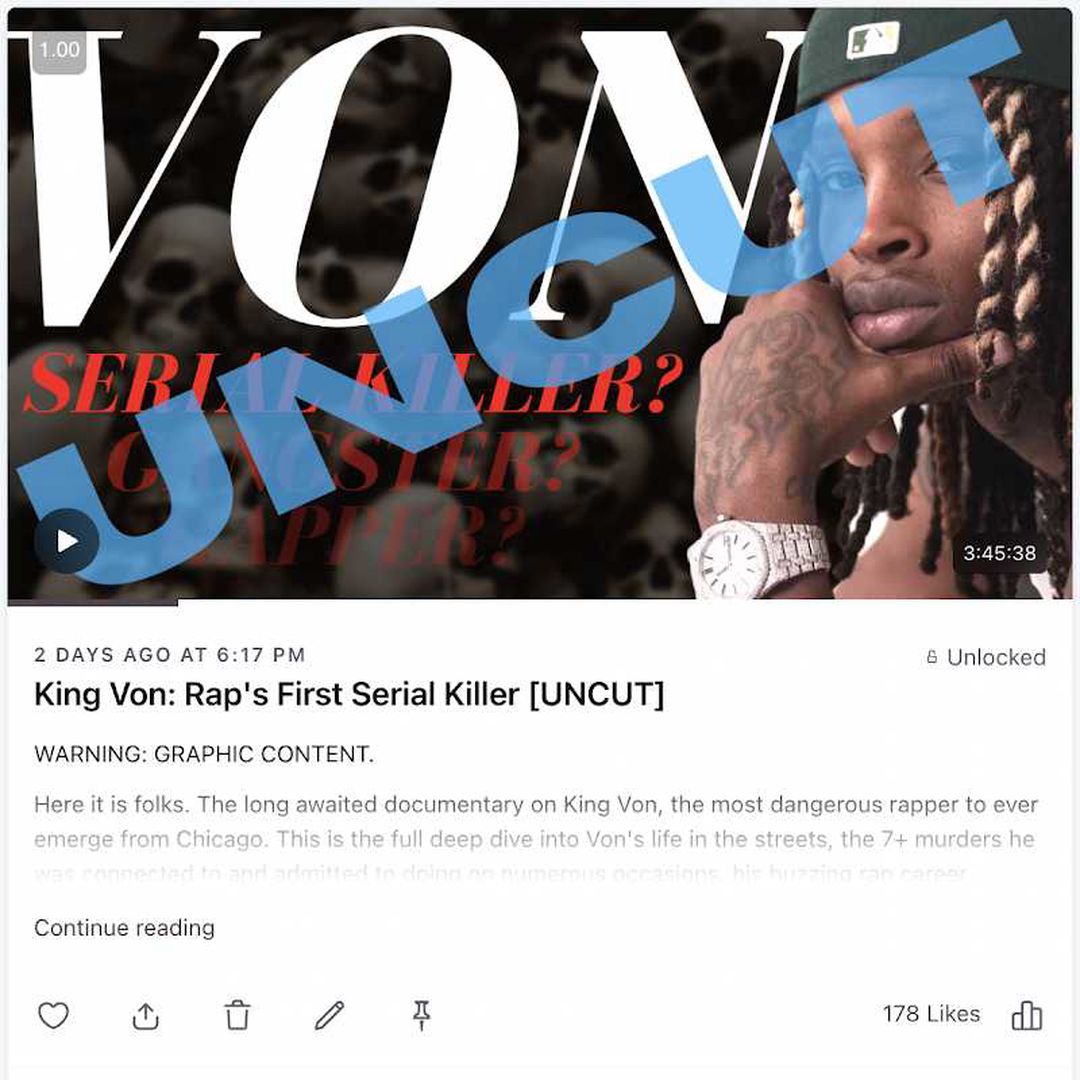 King Von: Raps First Serial Killer