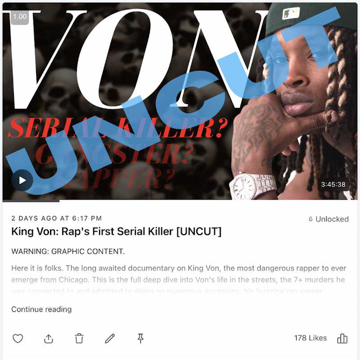 King Von: Raps First Serial Killer