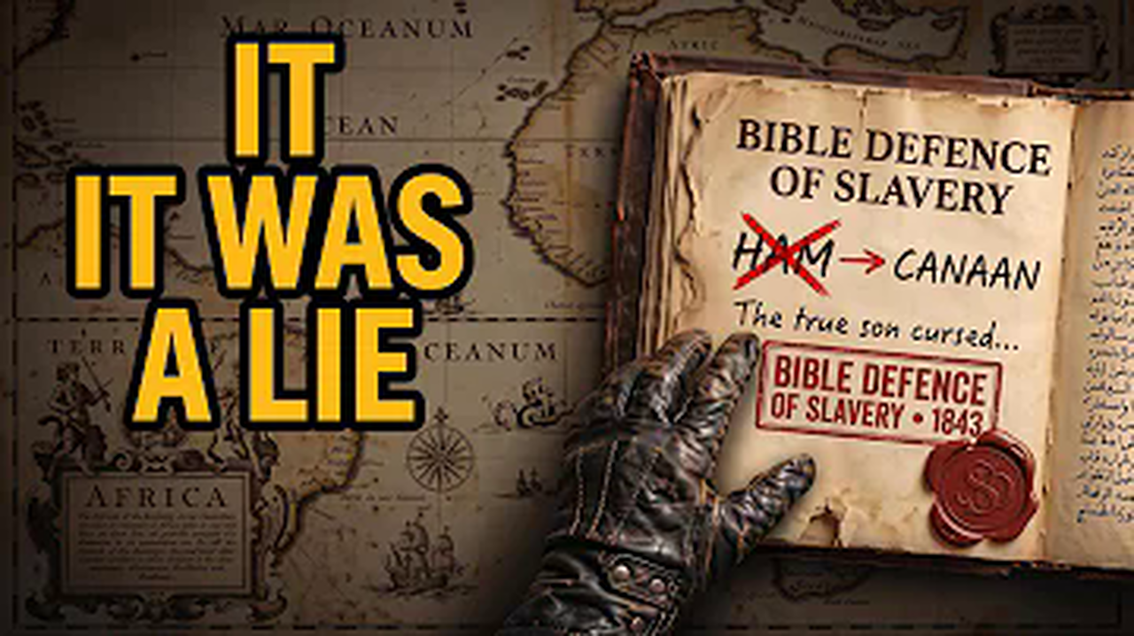 In 1843 They Invented the "Curse of Ham" to Hide That You Are Israel