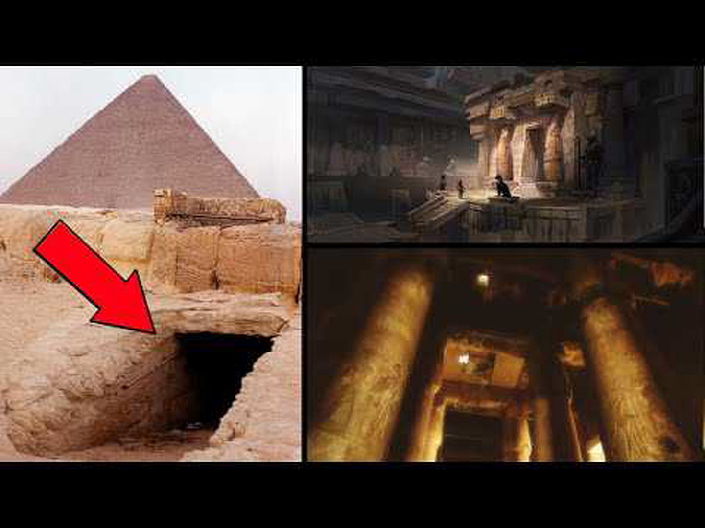 Pyramids Are Not What You Think They Are_ Underground Halls Beneath Them