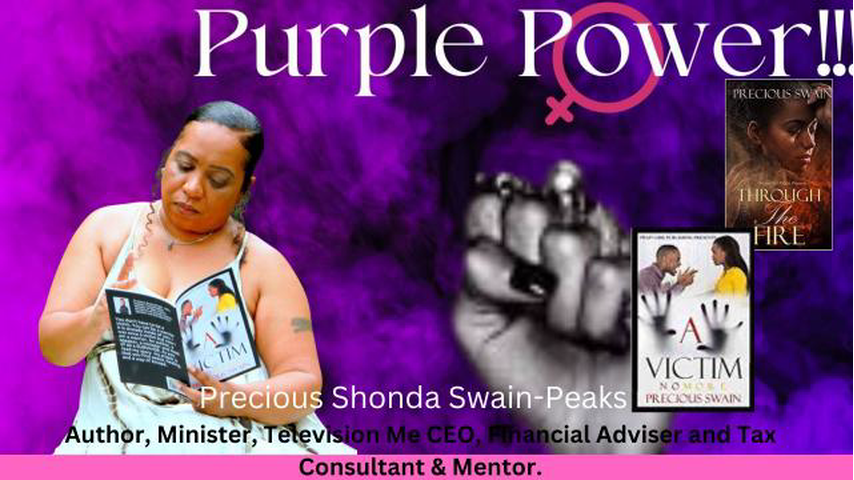 BHC presents "Purple Power" with presenter Precious Swain Peaks