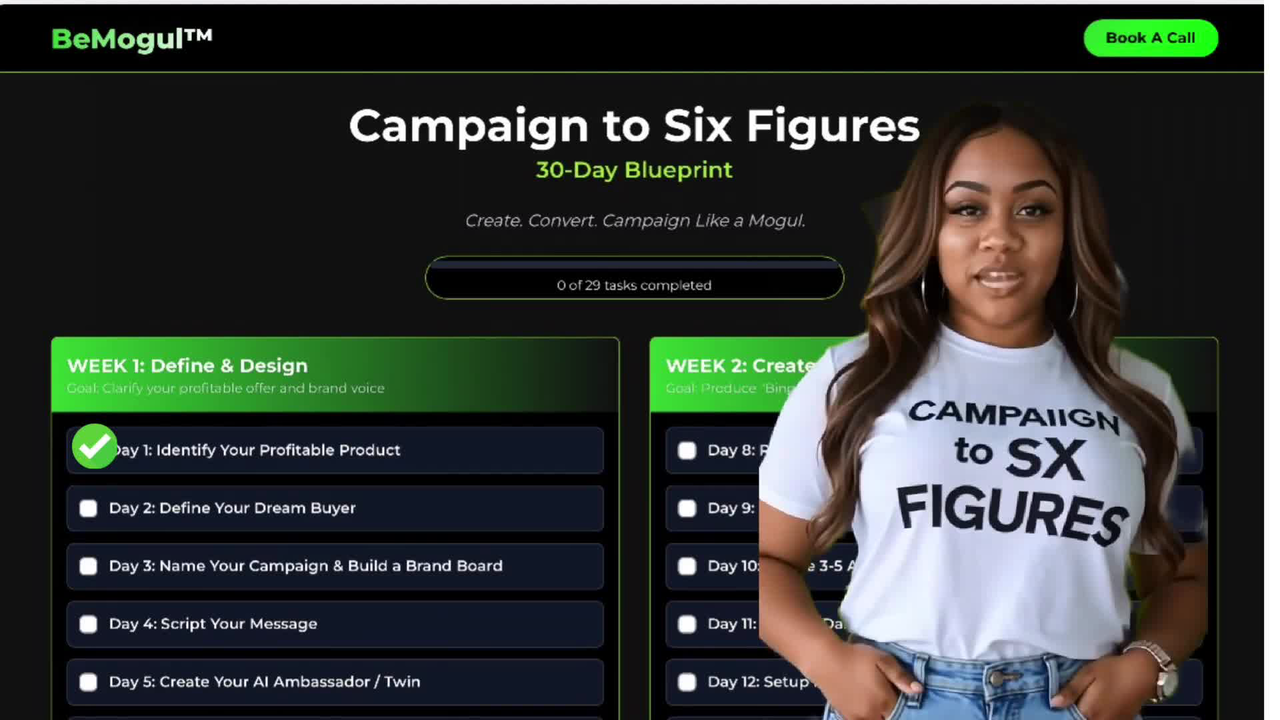 Day 0ne - Campaign to Six-Figures
