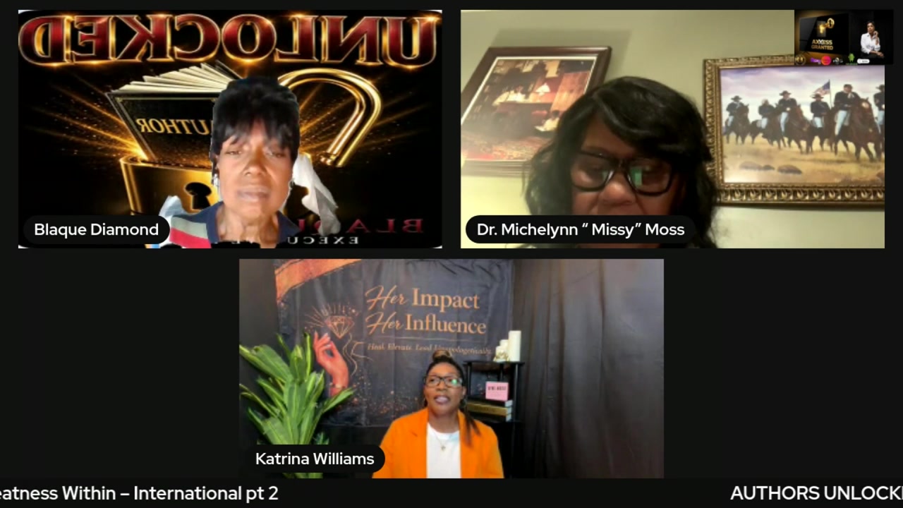 I AM A BLACK WOMAN_ The  Greatness Within - International Interview pt II