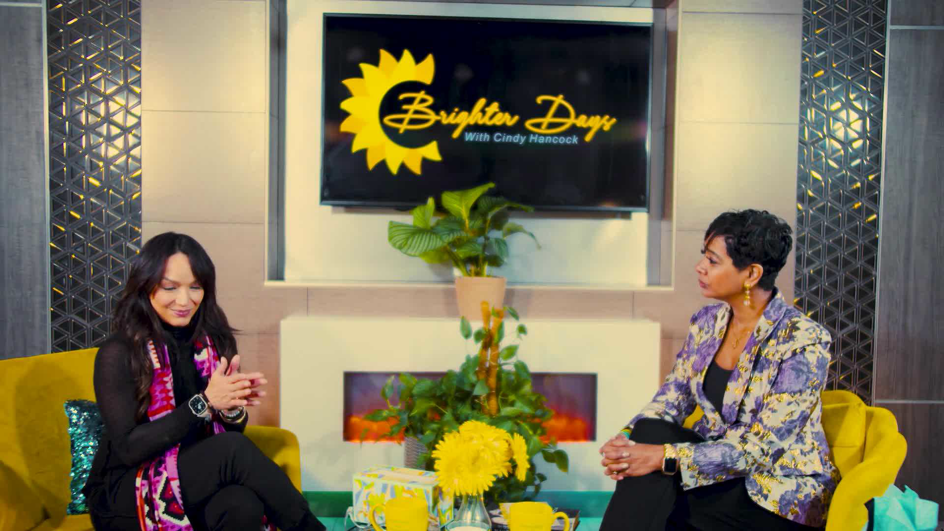 Brighter Days hosted by Cindy Hancock with guest Mayte Garcia