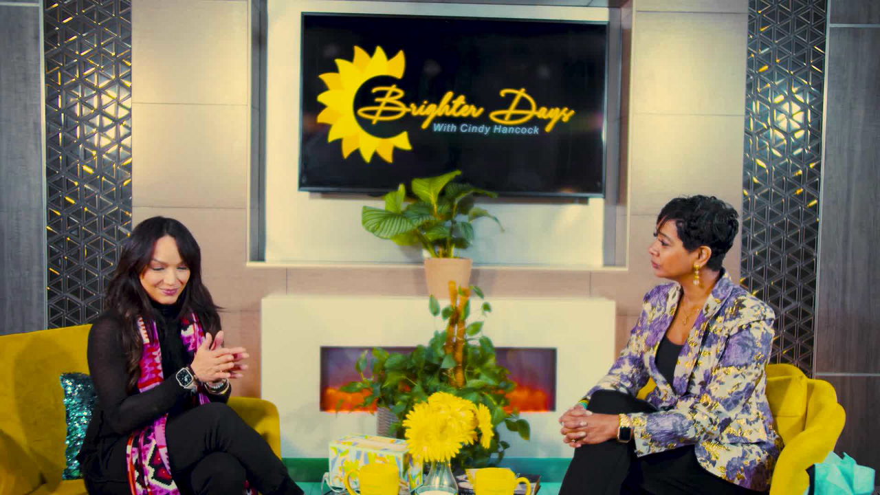 Brighter Days hosted by Cindy Hancock with guest Mayte Garcia