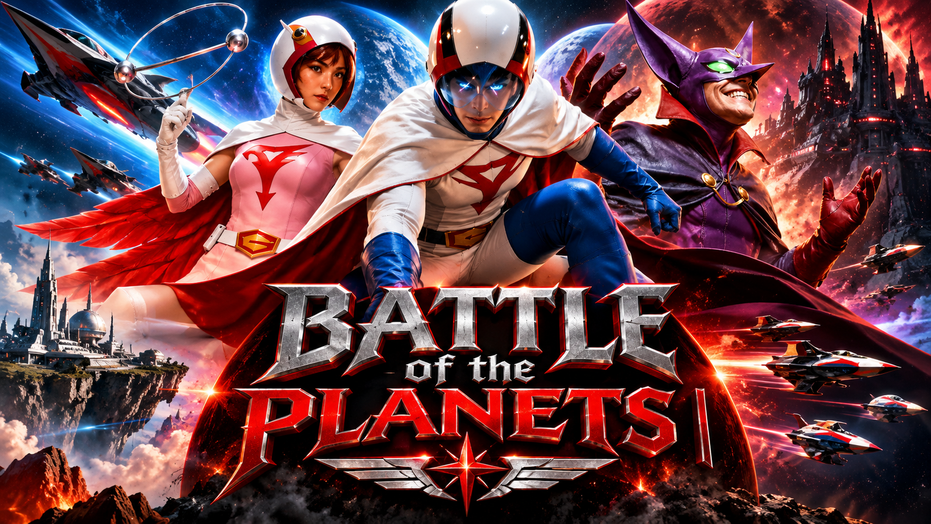 Thumbnail for BATTLE of the PLANETS | A I Extended Look | Anime adaptation | Sci-Fi