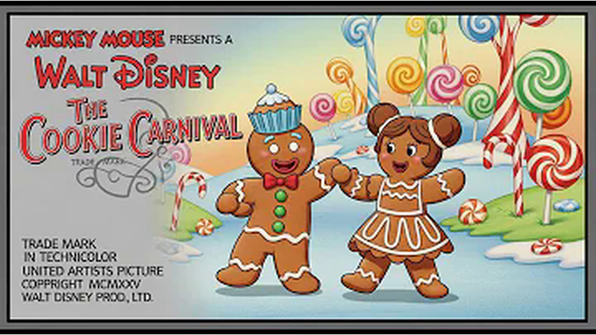 Disney's The Cookie Carnival (1935) - The Sweetest Pageant! (Public Domain Classic)
