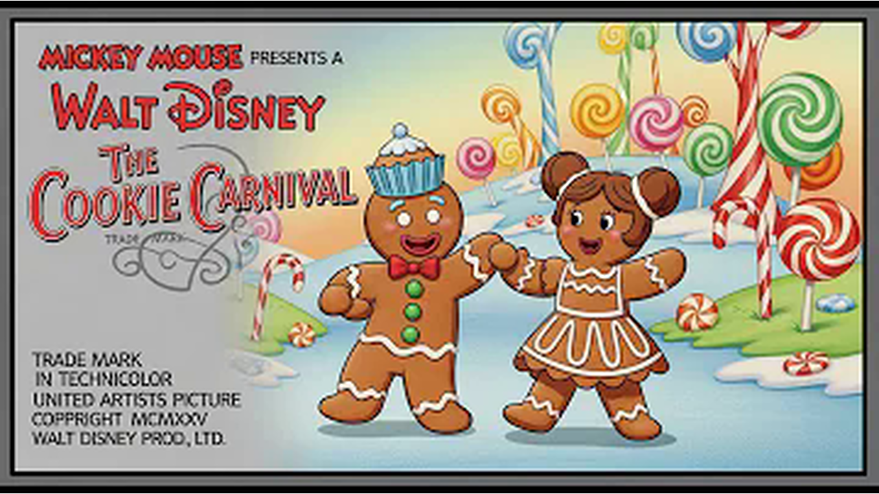Disney's The Cookie Carnival (1935) - The Sweetest Pageant! (Public Domain Classic)