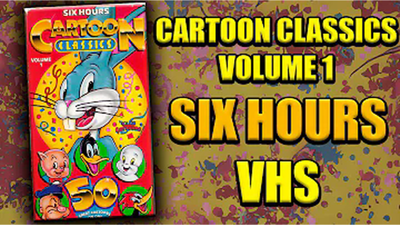 Cartoon Classics Volume 1 6 HOURS of Cartoons [Public Domain VHS]