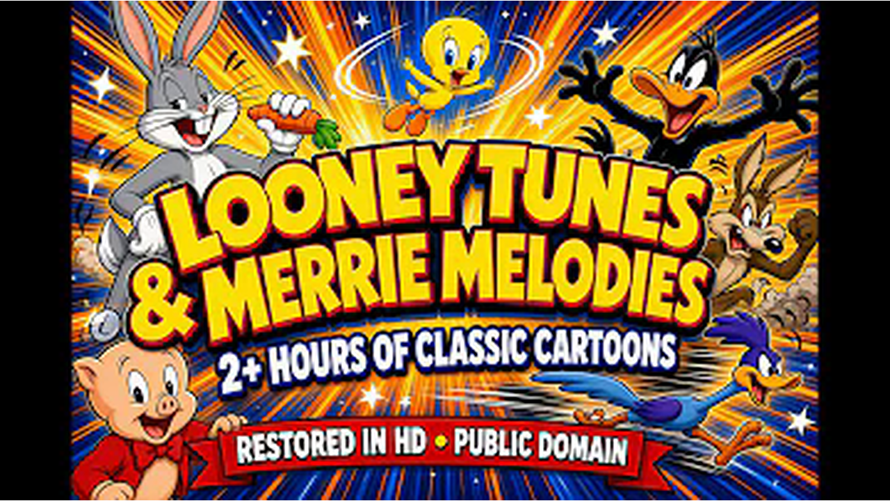 Looney Tunes & Merrie Melodies Compilation | 2+ Hours of Cartoons | Restored in HD | Public Domain