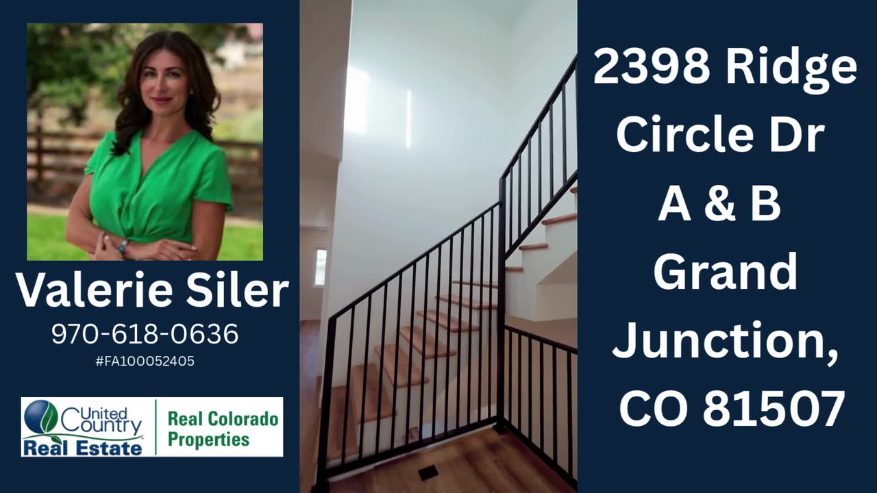 CO - 2398 Ridge Circle Dr A&B, Grand Junction, CO 81507 - Valerie Siler